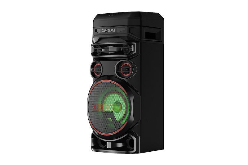 LG Torre de sonido LG XBOOM RNC7 | Karaoke Star | Potenciador de bajos | Doble salida de medios | DJ App y DJ Pad | Super Bass Boost | Multi Bluetooth, RNC7