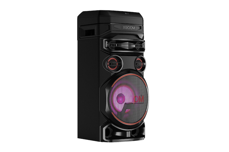 LG Torre de sonido LG XBOOM RNC7 | Karaoke Star | Potenciador de bajos | Doble salida de medios | DJ App y DJ Pad | Super Bass Boost | Multi Bluetooth, RNC7