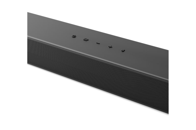 Plano cenital angular del canal Center Up-Firing Channel de la LG Soundbar S60TR