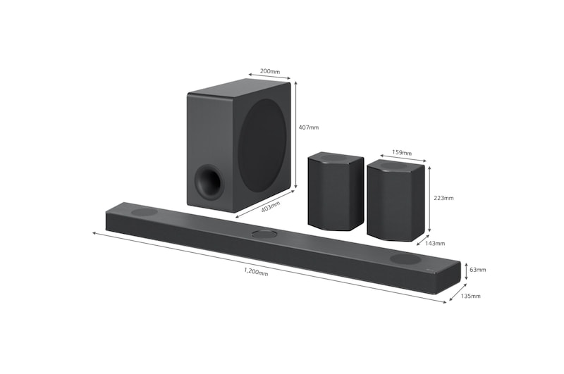 LG Barra de Sonido LG S95QR, S95QR