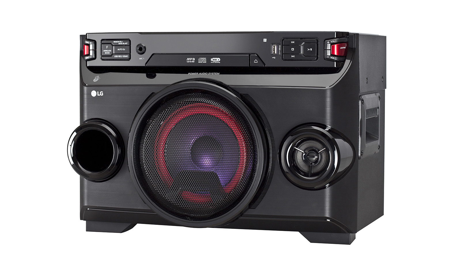 LG XBOOM Mini Audio con 220W de potencia, OM4560