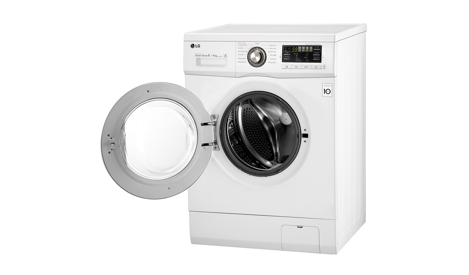 LG Lavadora de 8,5 Kg y Secadora de 4 Kg con tecnología 6Motion DD, F1580RD