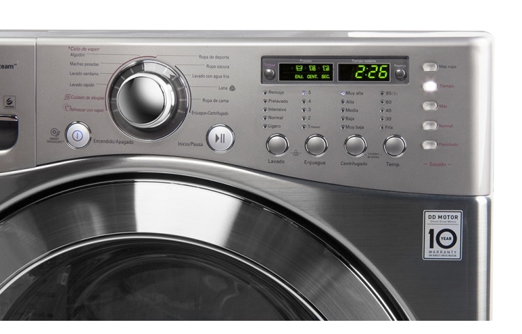 LG Lavadora de 18 Kg y Secadora de 9 Kg con tecnología 6Motion DD, F1804RD