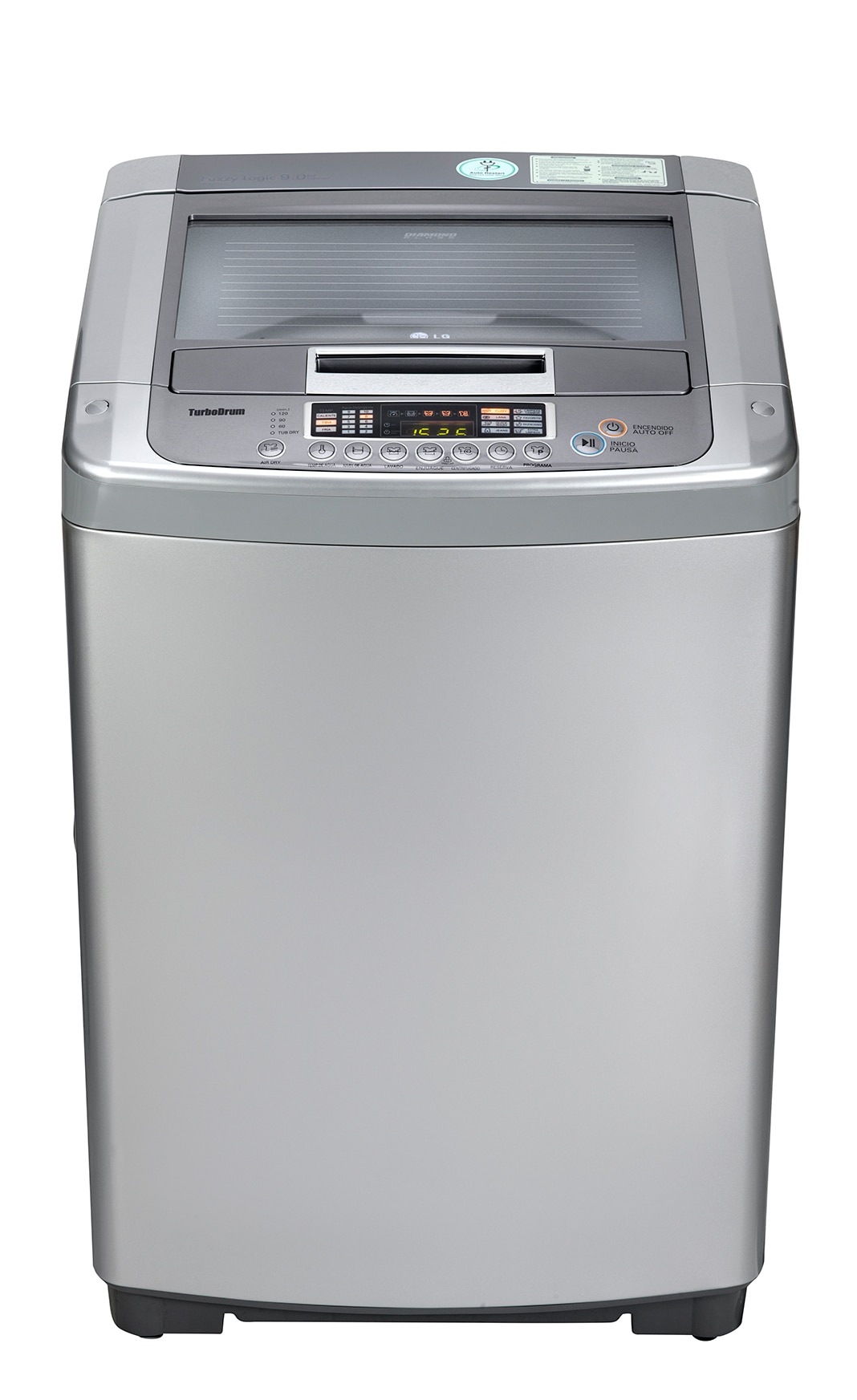 LG Lavadora de 10 Kg con tecnología Turbo Drum, T1002TDFT