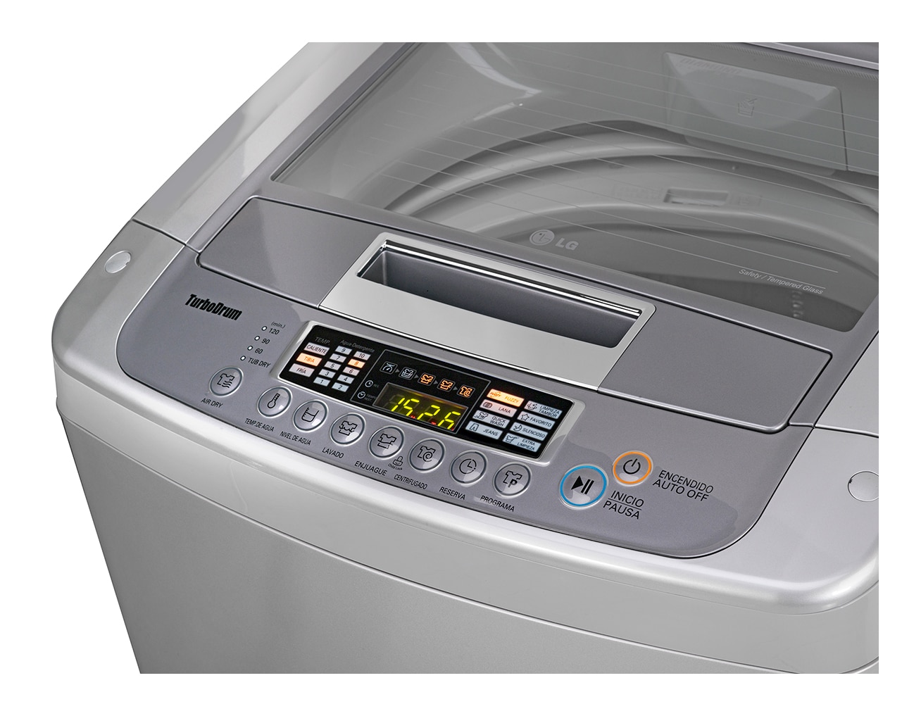 LG Lavadora de 10 Kg con tecnología Turbo Drum, T1002TDFT