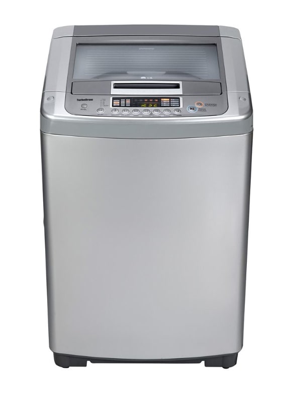 LG Lavadora de 15 Kg con tecnología Turbo Drum, T1509TPX