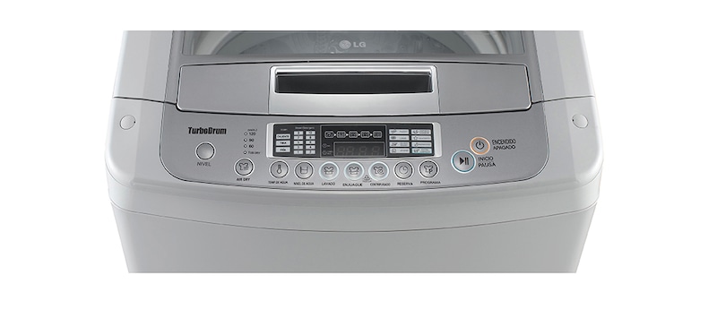LG Lavadora de 15 Kg con tecnología Turbo Drum, T1509TPX