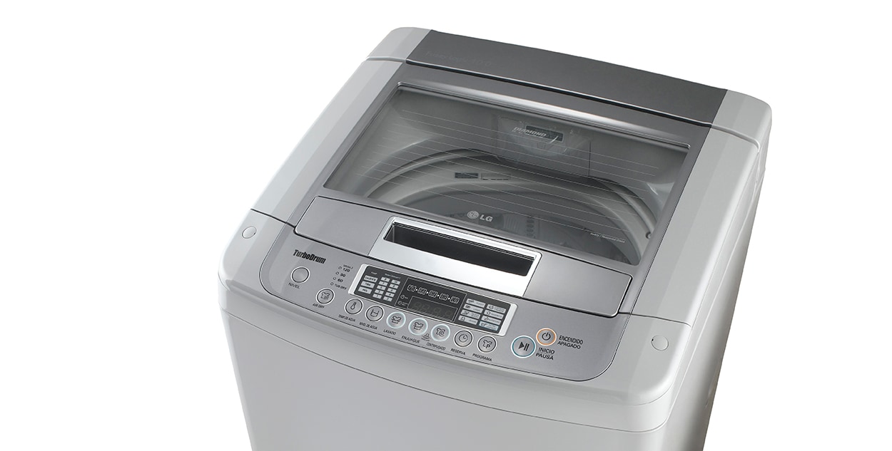 LG Lavadora de 15 Kg con tecnología Turbo Drum, T1509TPX