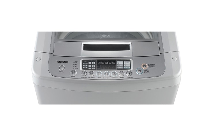 LG Lavadora de 15 Kg con tecnología Turbo Drum, T1509TPX