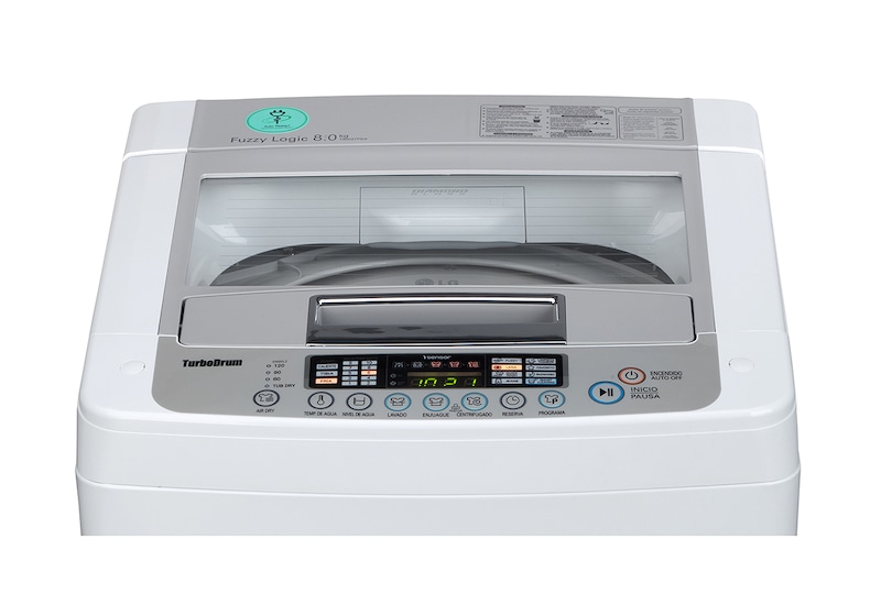 LG Lavadora de 8 Kg con tecnología Turbo Drum, T8003TDFV