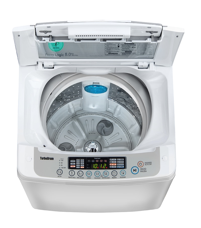 LG Lavadora de 8 Kg con tecnología Turbo Drum, T8003TDFV