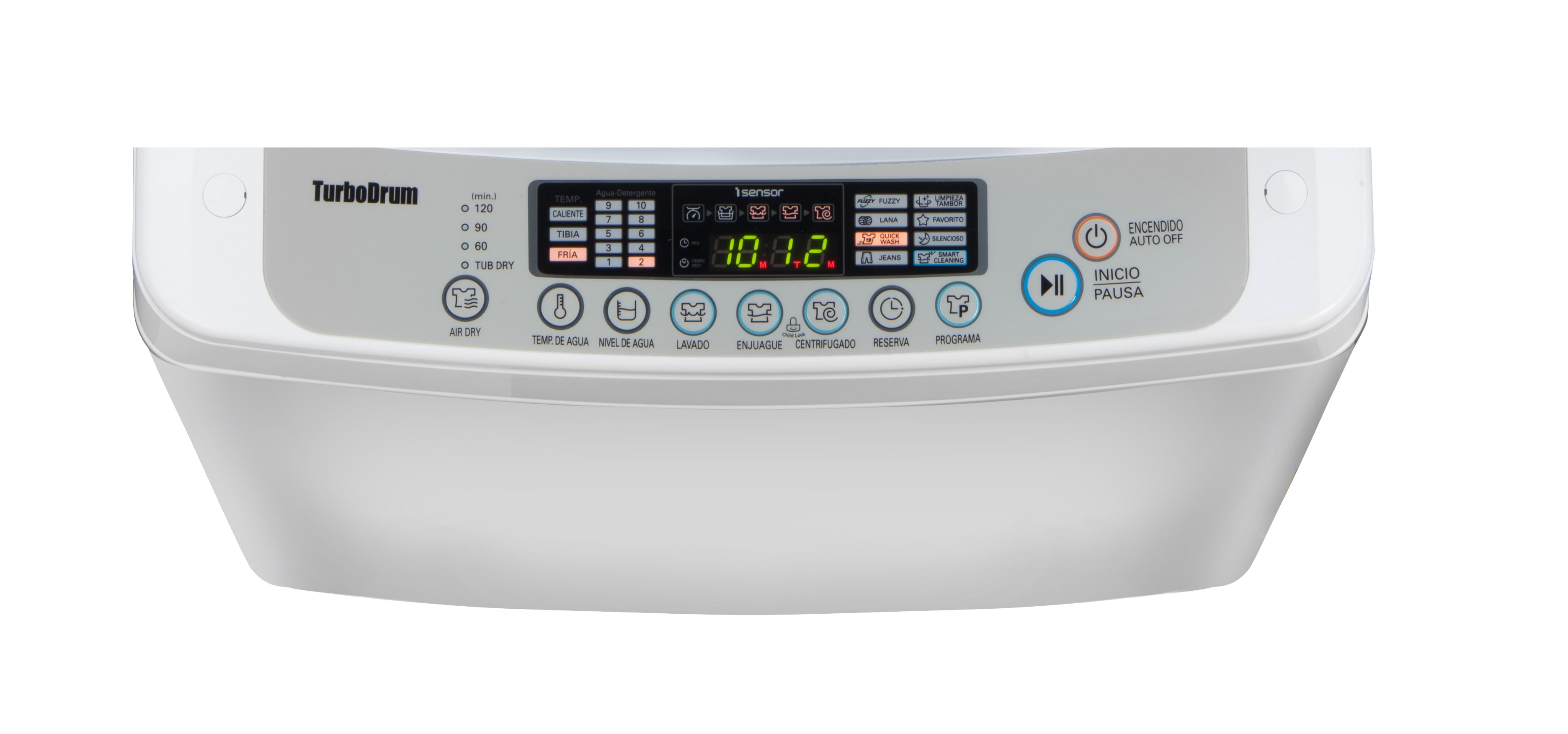 LG Lavadora de 8 Kg con tecnología Turbo Drum, T8003TDFV