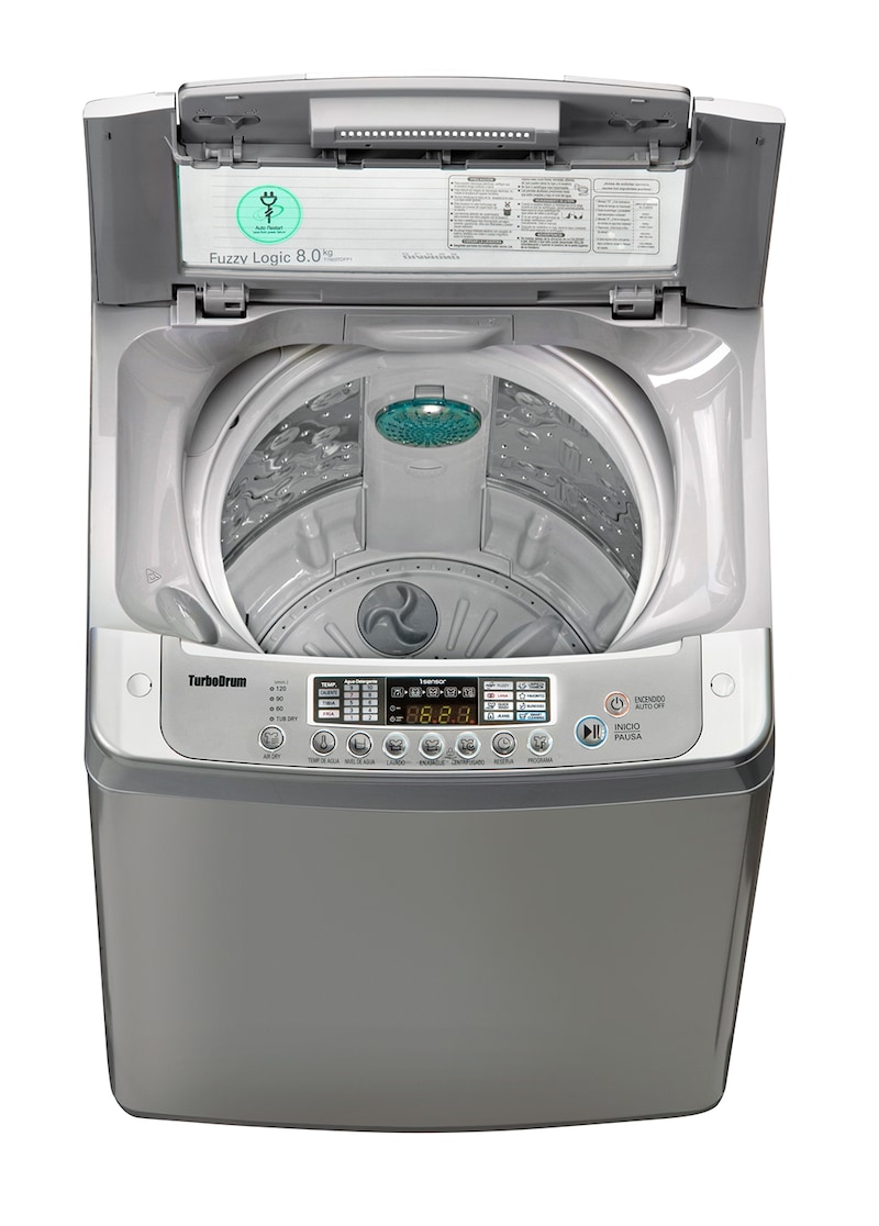 LG Lavadora de 8 Kg con tecnología Turbo Drum, T8003TDFV1