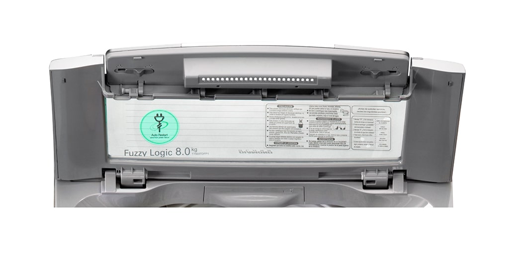 LG Lavadora de 8 Kg con tecnología Turbo Drum, T8003TDFV1