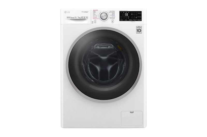LG Lavadora-Secadora Carga Frontal con motor Inverter Direct Drive y capacidad total de 11 kilos de Lavado y 7 kilos de Secado, WD11WB4S6