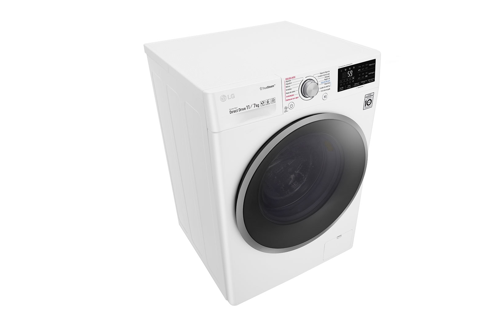 LG Lavadora-Secadora Carga Frontal con motor Inverter Direct Drive y capacidad total de 11 kilos de Lavado y 7 kilos de Secado, WD11WB4S6