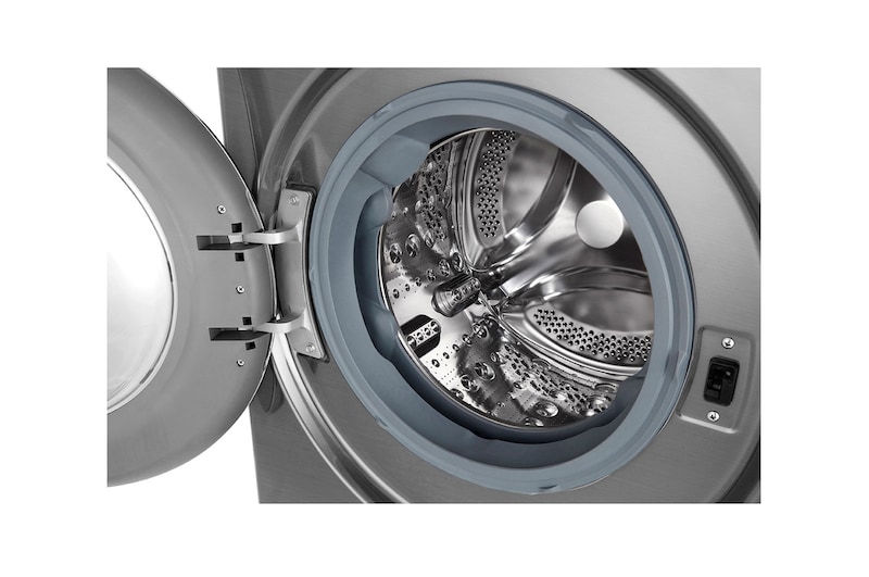 LG Lavadora-Secadora Carga Frontal con Tecnología Steam, motor Inverter Direct Drive y capacidad de 12 kilos de Lavado y 7 de Secado., WD12VVC3S6C