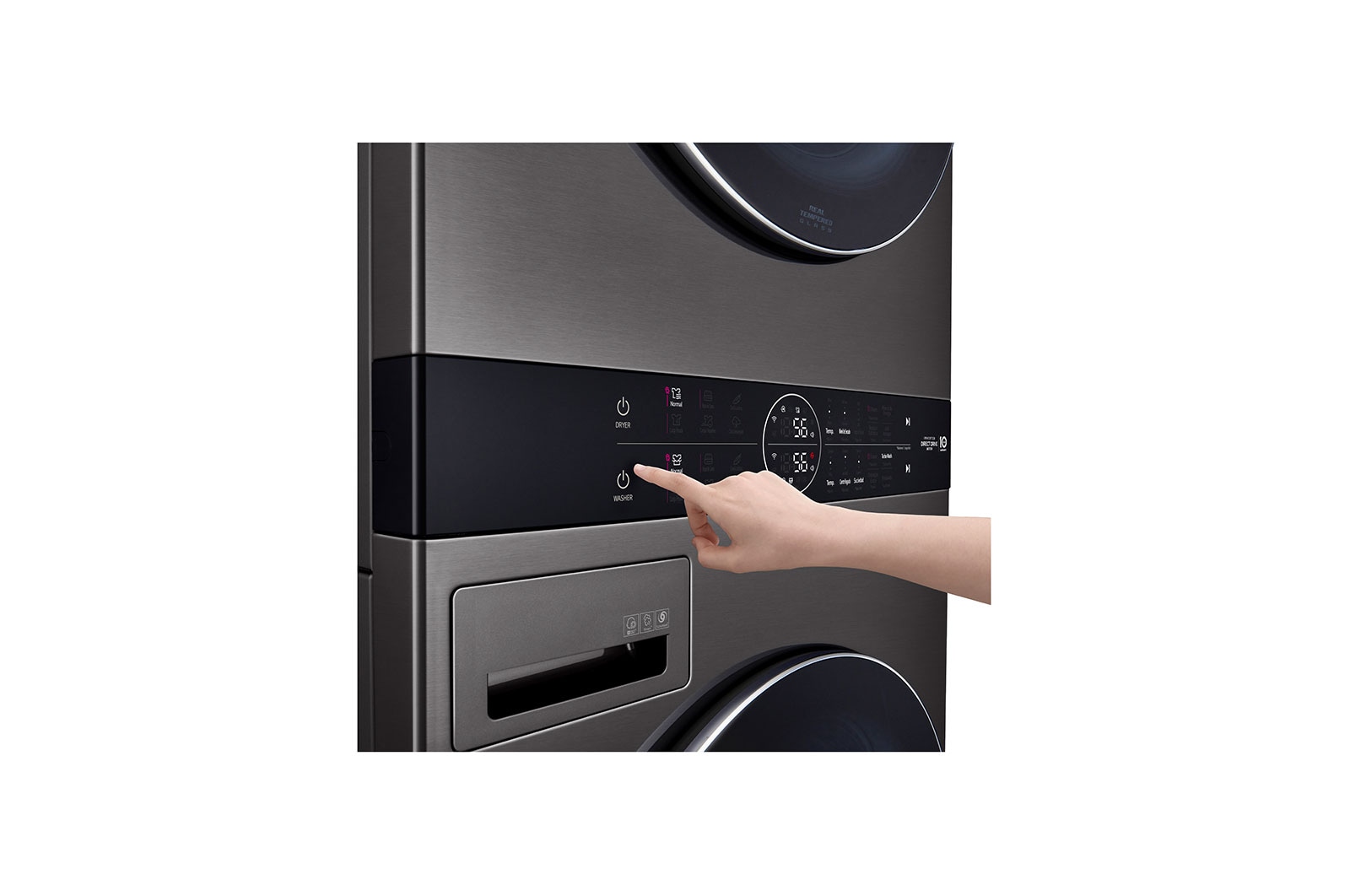LG WashTower™ Lavadora Secadora 22Kg/16Kg AIDD™, WK22BS6