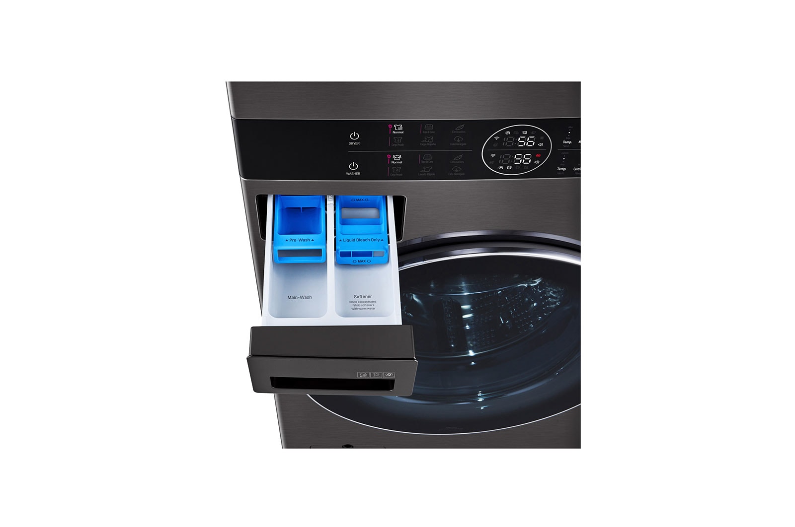 LG WashTower™ Lavadora Secadora 22Kg/16Kg AIDD™, WK22BS6
