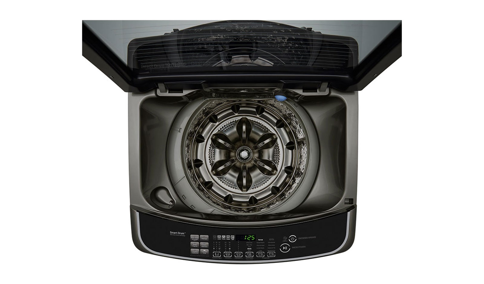 LG Lavadora de Carga Superior con Motor Inverter Direct Drive y Capacidad Total de 19 Kg, WT19BS6