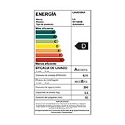 LG Lavadora de Carga Superior con motor Smart Inverter y capacidad total de 19 kilos, WT19BSB