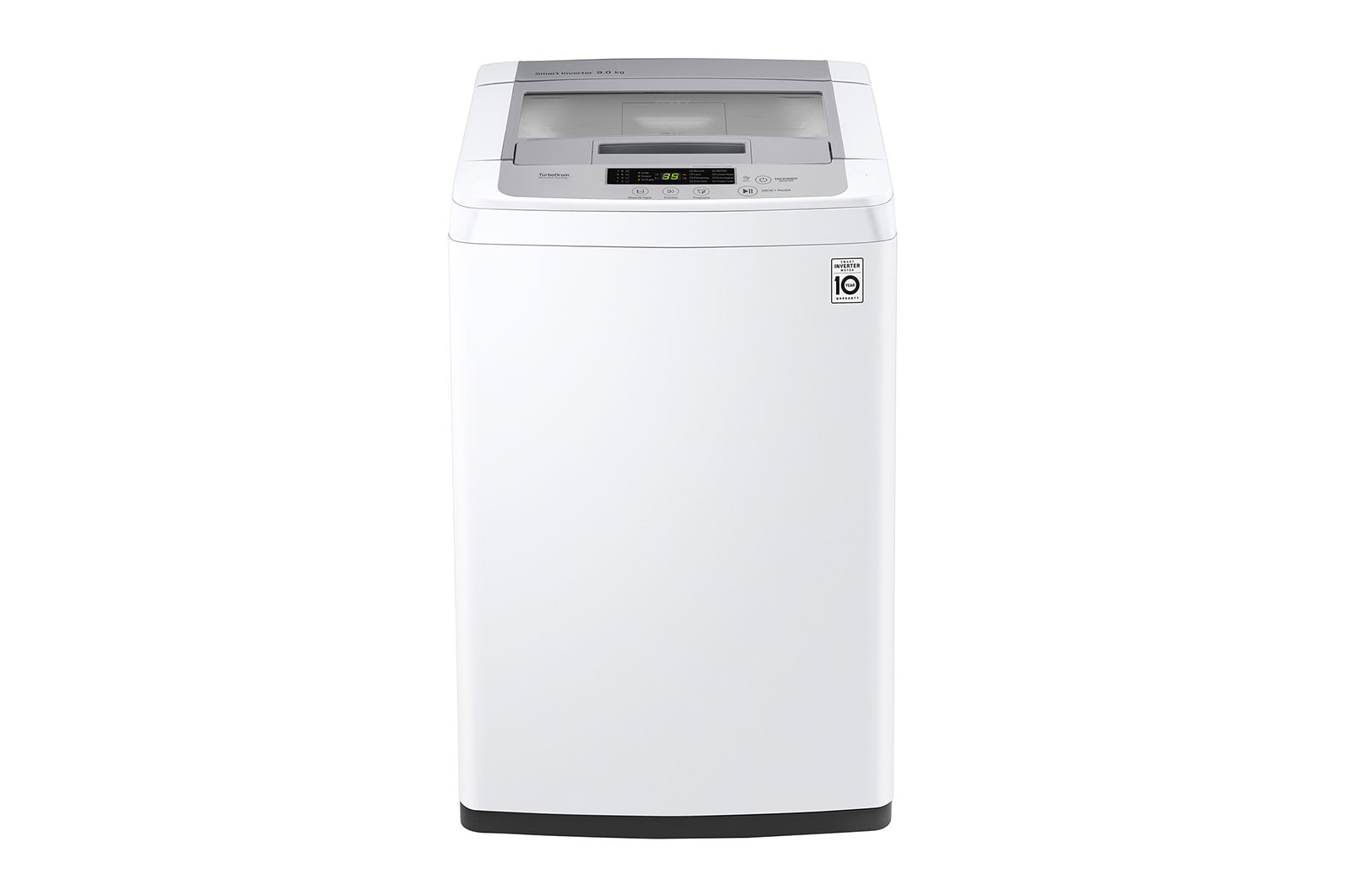 LG Lavadora de Carga Superior con motor Smart Inverter y capacidad total de 9 Kilos, WT9WPB2