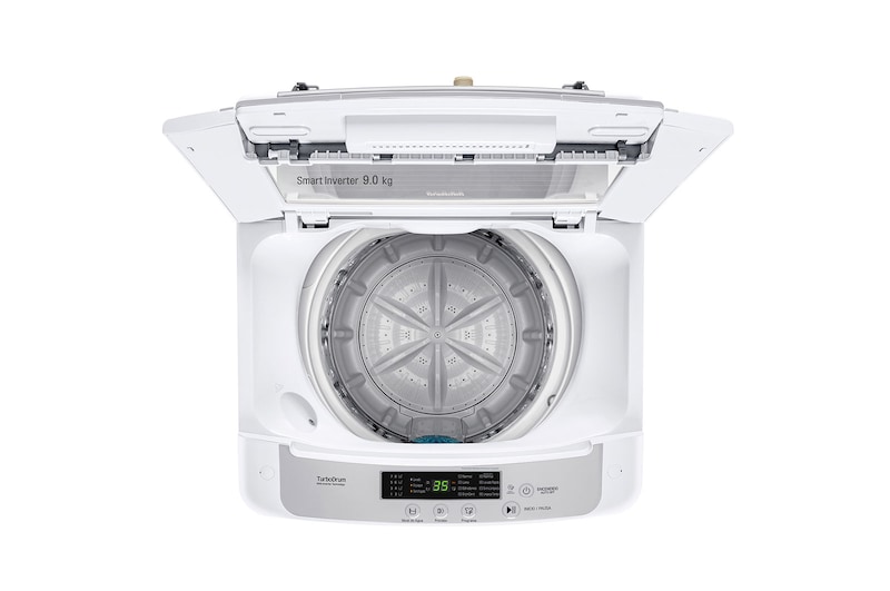 LG Lavadora de Carga Superior con motor Smart Inverter y capacidad total de 9 Kilos, WT9WPB2