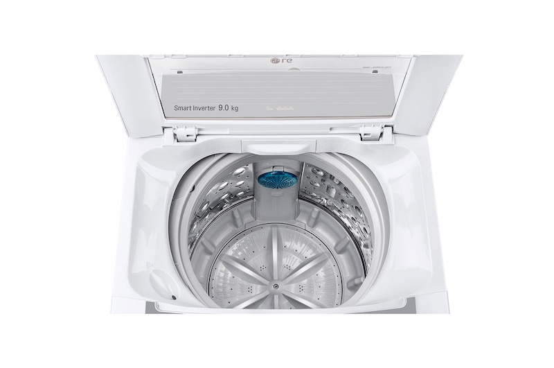 LG Lavadora de Carga Superior con motor Smart Inverter y capacidad total de 9 Kilos, WT9WPB2