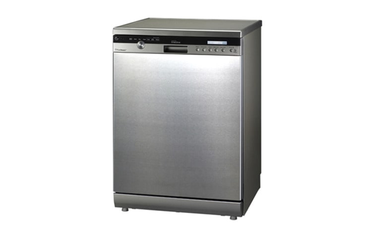 LG El nuevo Lavavajilla con Vapor de LG le permitirá decirle Adiós al Pre-Lavado. Gracias a su programa a Vapor, removerá hasta la mancha más dificil sin dañar ni rayar la loza más delicada., D1455TF