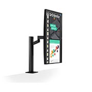 LG 27'' QHD (2560x1440) Ergo IPS Monitor con USB Type-C™, 27QN880-B