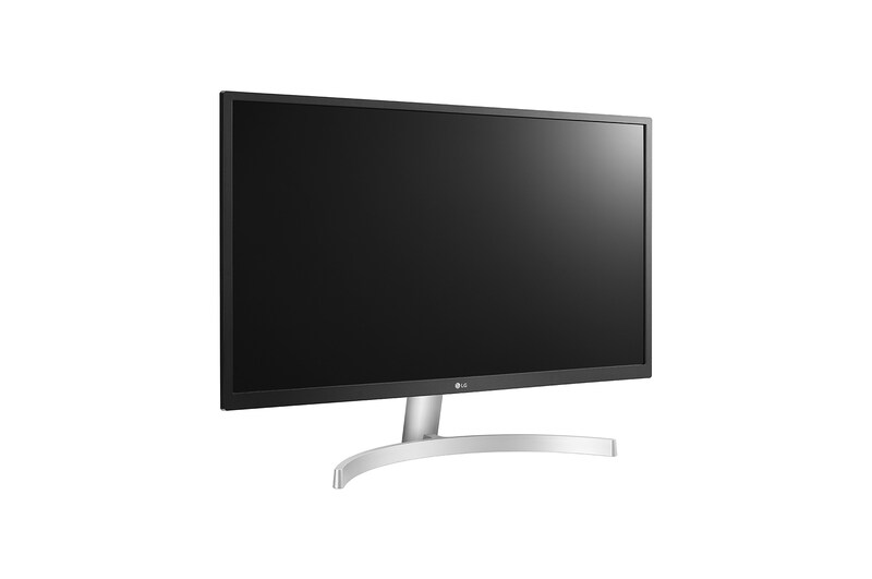 LG 27" UHD(3840x2160) 4K HDR Monitor , 27UL500-W