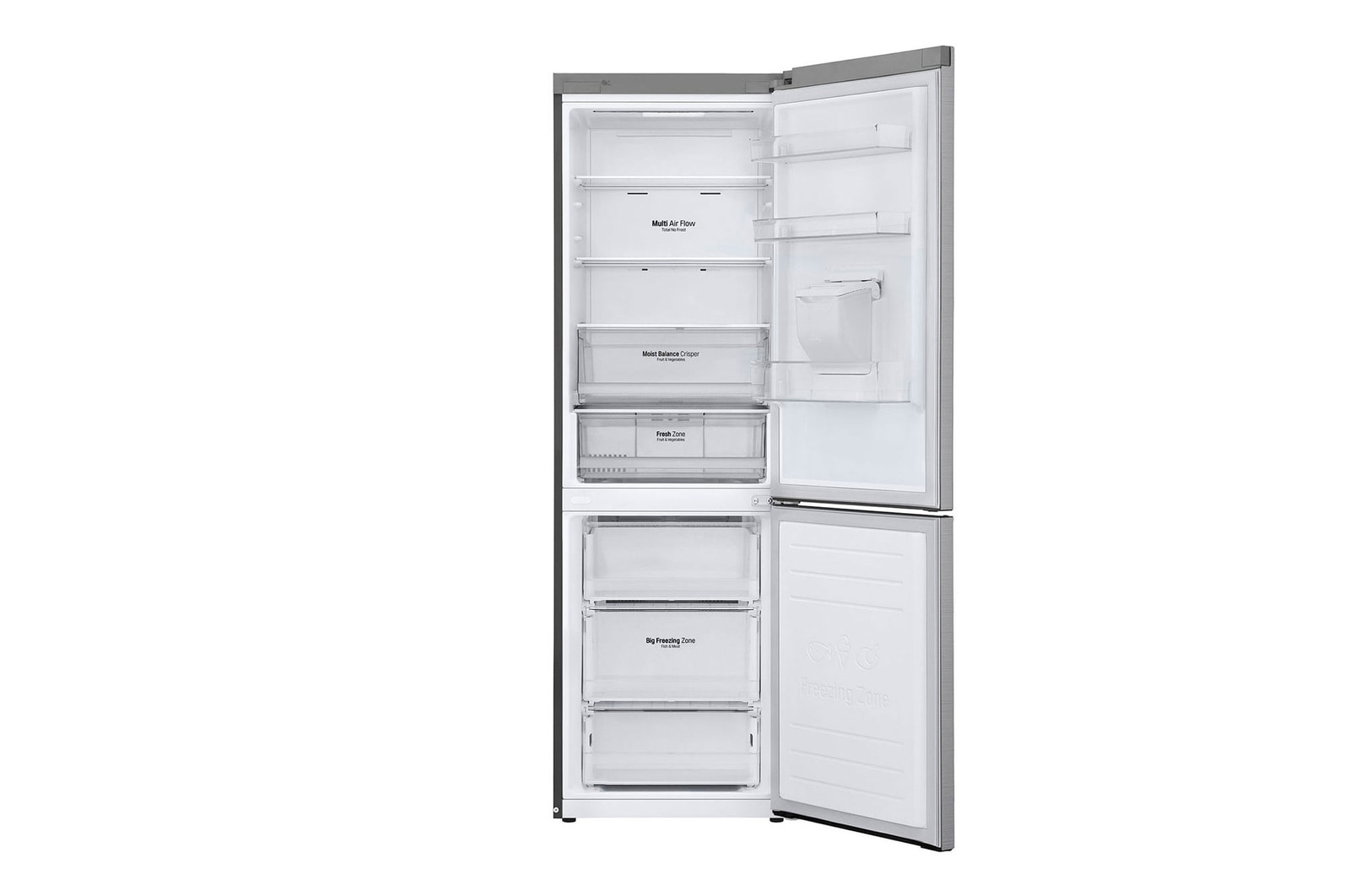 LG Refrigerador Bottom Freezer de 336 L con ThinQ™, GB37SPP