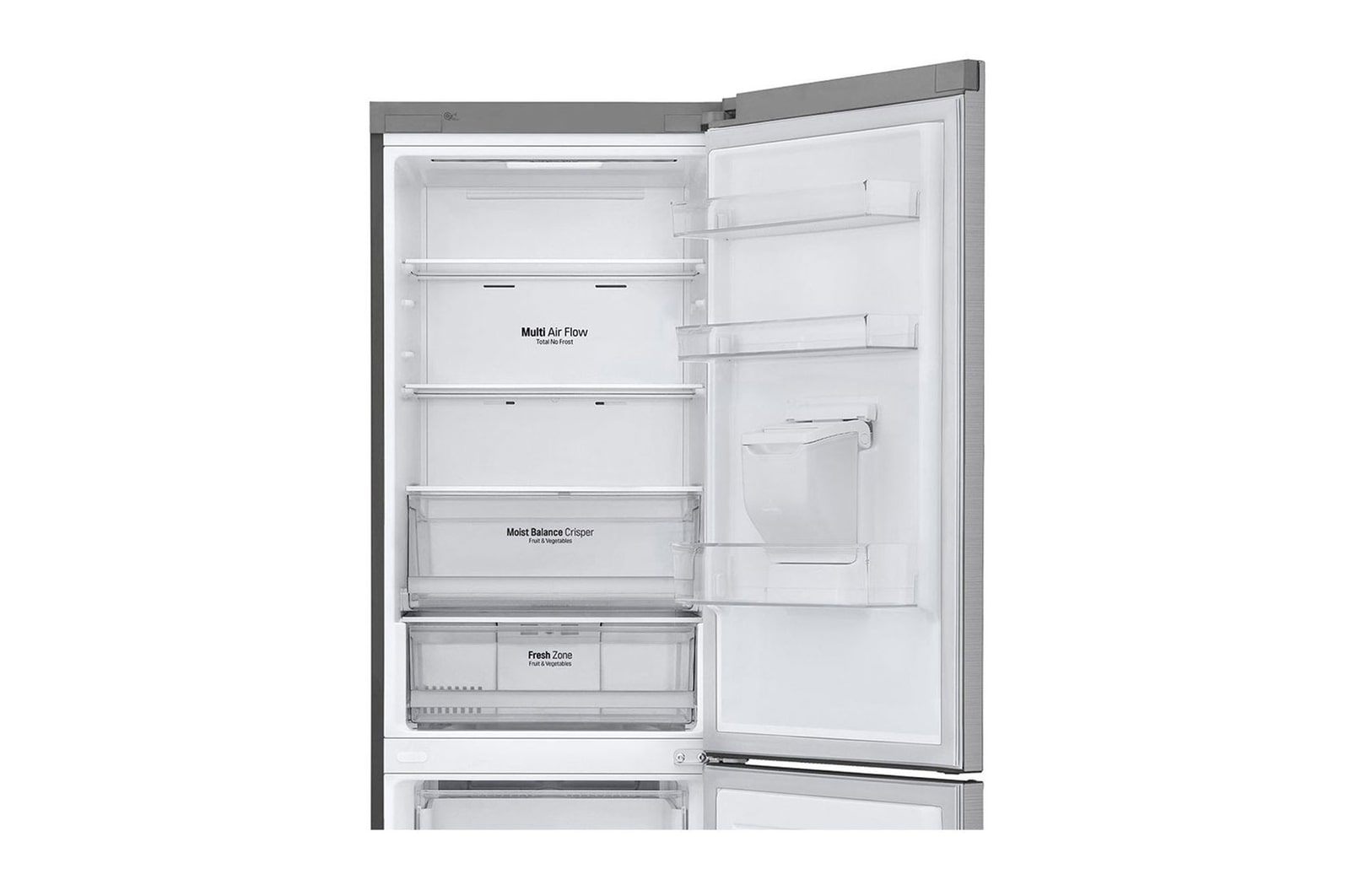 LG Refrigerador Bottom Freezer de 336 L con ThinQ™, GB37SPP