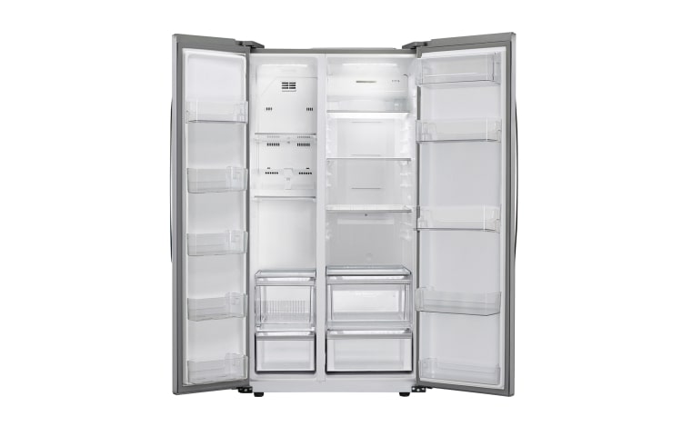 LG Refrigerador Side by Side con tecnología Inverter Linear Compressor y capacidad total de 522 L, GC-B207GLQV