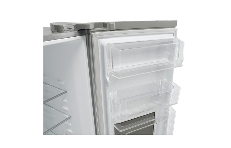 LG Refrigerador Side by Side con tecnología Inverter Linear Compressor y capacidad total de 522 L, GC-B207GLQV