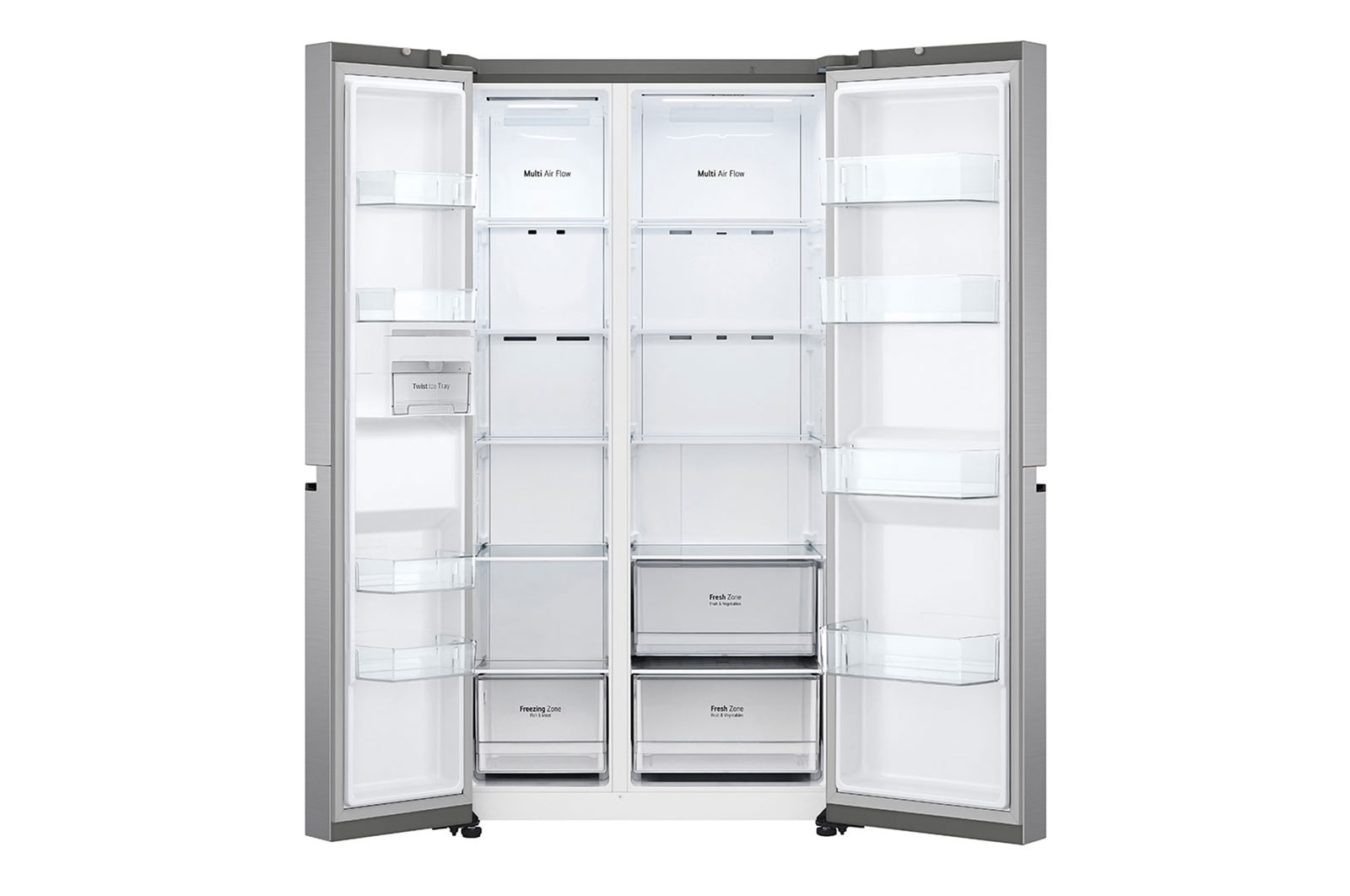 LG Refrigerador Side by Side 647L Smart Inverter, GS66MPP