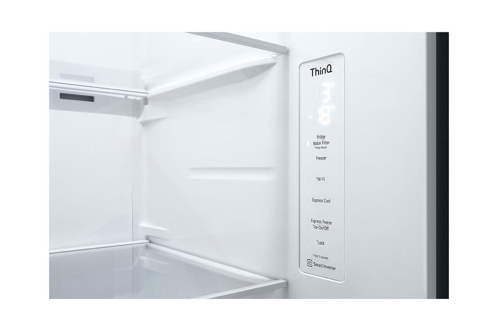 LG Refrigerador Side by Side de 611L con ThinQ™, GS66WPP