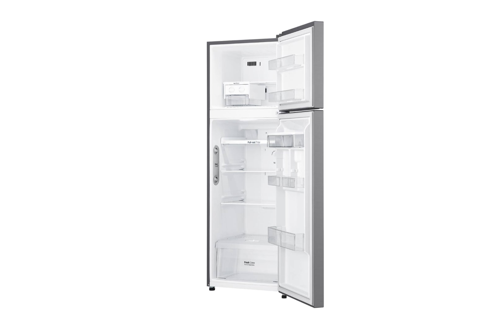 LG Refrigerador Top Freezer con motor Smart Inverter Compressor y capacidad total de 254 Litros, GT29WPPDC