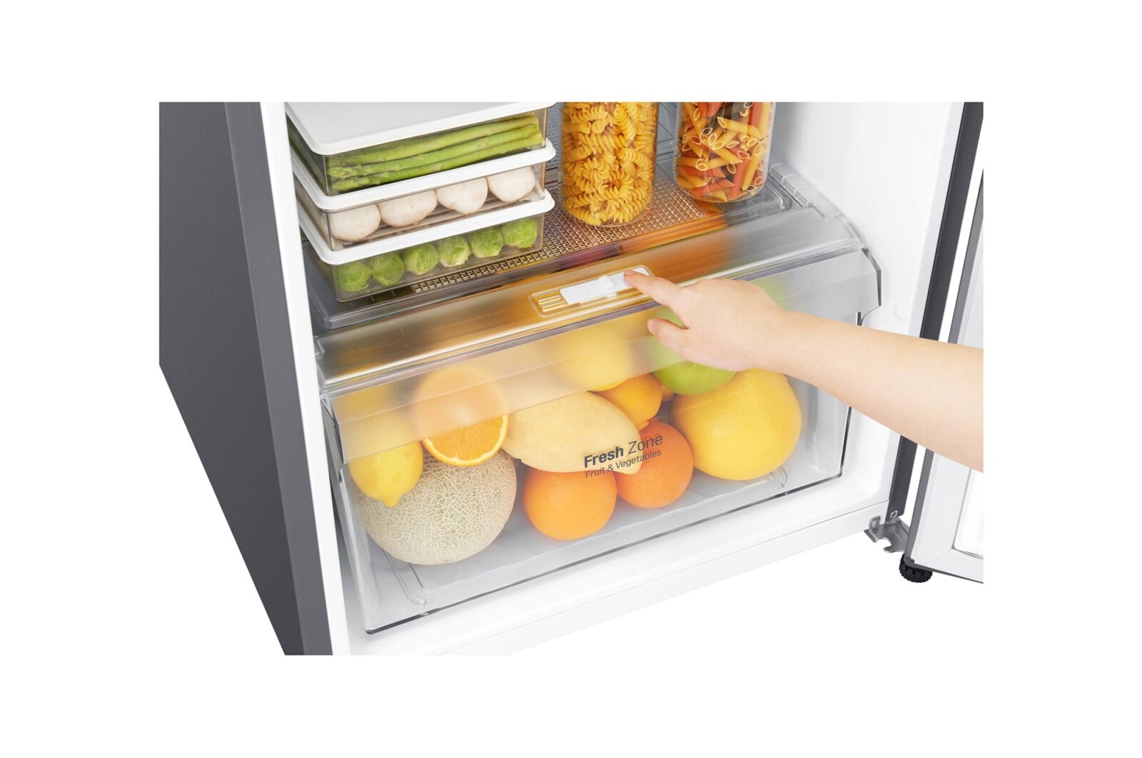 LG Refrigerador Top Freezer con motor Smart Inverter Compressor y capacidad total de 254 Litros, GT29WPPDC