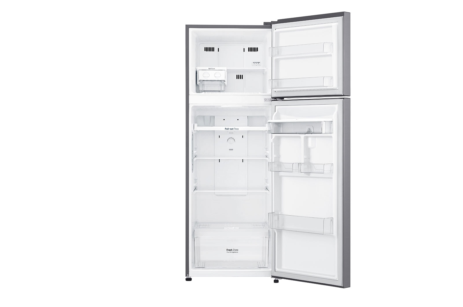 LG Refrigerador Top Freezer con motor Smart Inverter Compressor y capacidad total de 312 Litros, GT32WPPDC