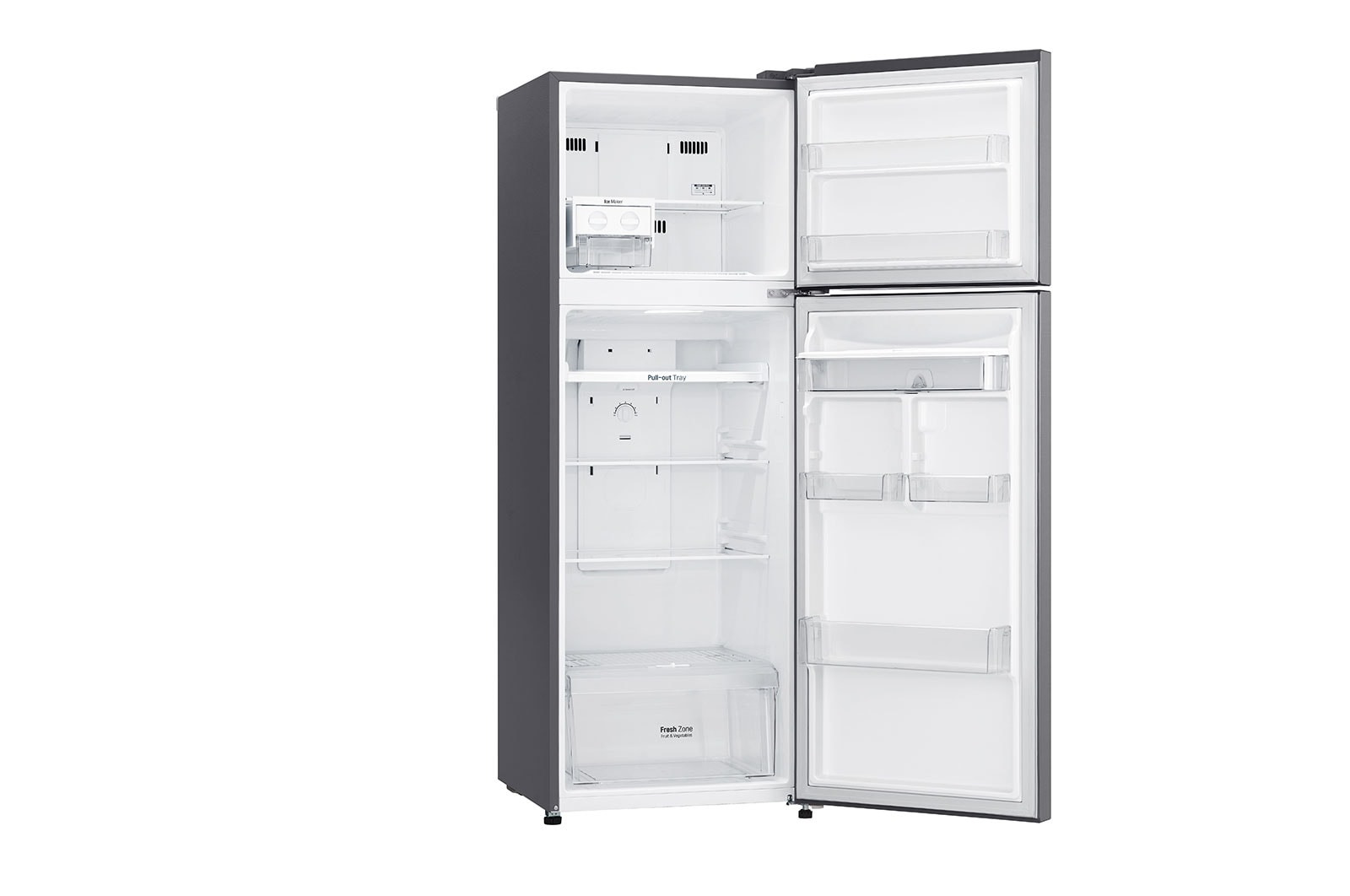 LG Refrigerador Top Freezer con motor Smart Inverter Compressor y capacidad total de 312 Litros, GT32WPPDC