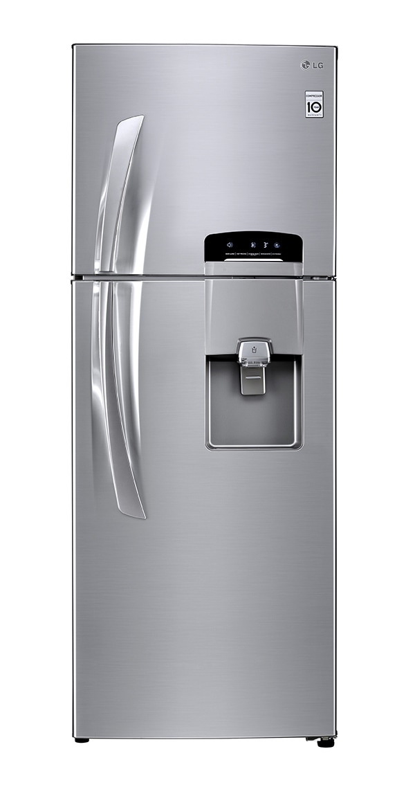 LG Refrigerador Top Freezer con tecnología No Frost y capacidad total de 334 L, GT40SGP