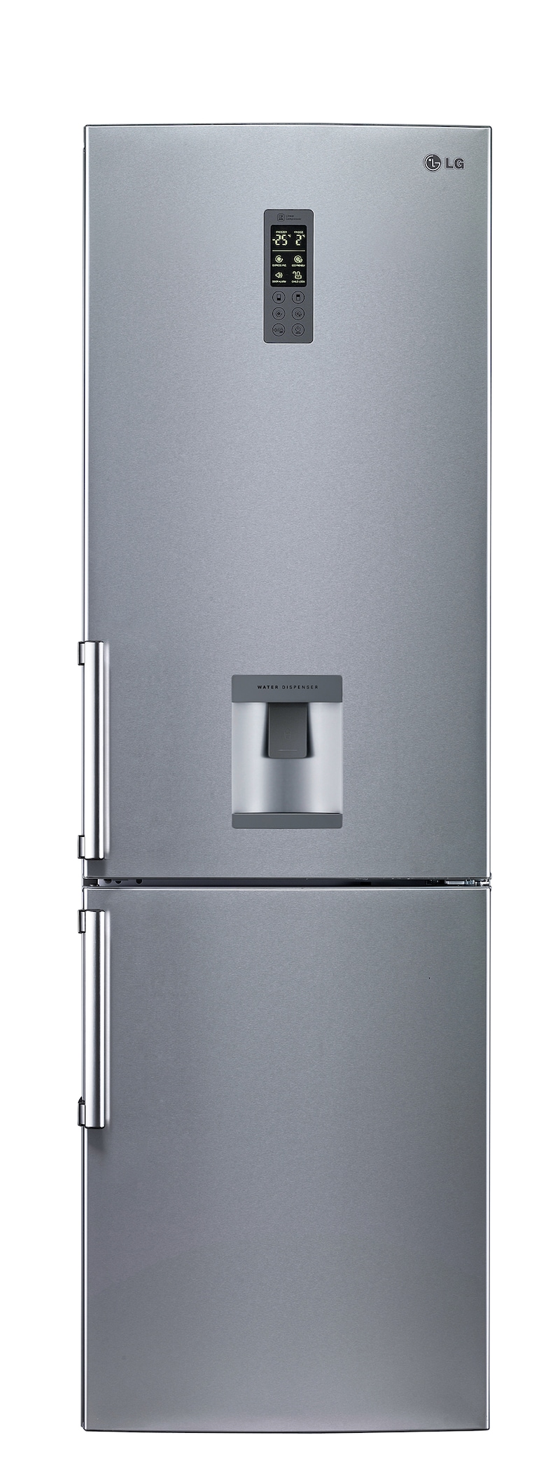 LG Refrigerador Bottom Freezer con dispensador de agua, capacidad de 314 L y manillas de fácil acceso, GW-F429BSQW