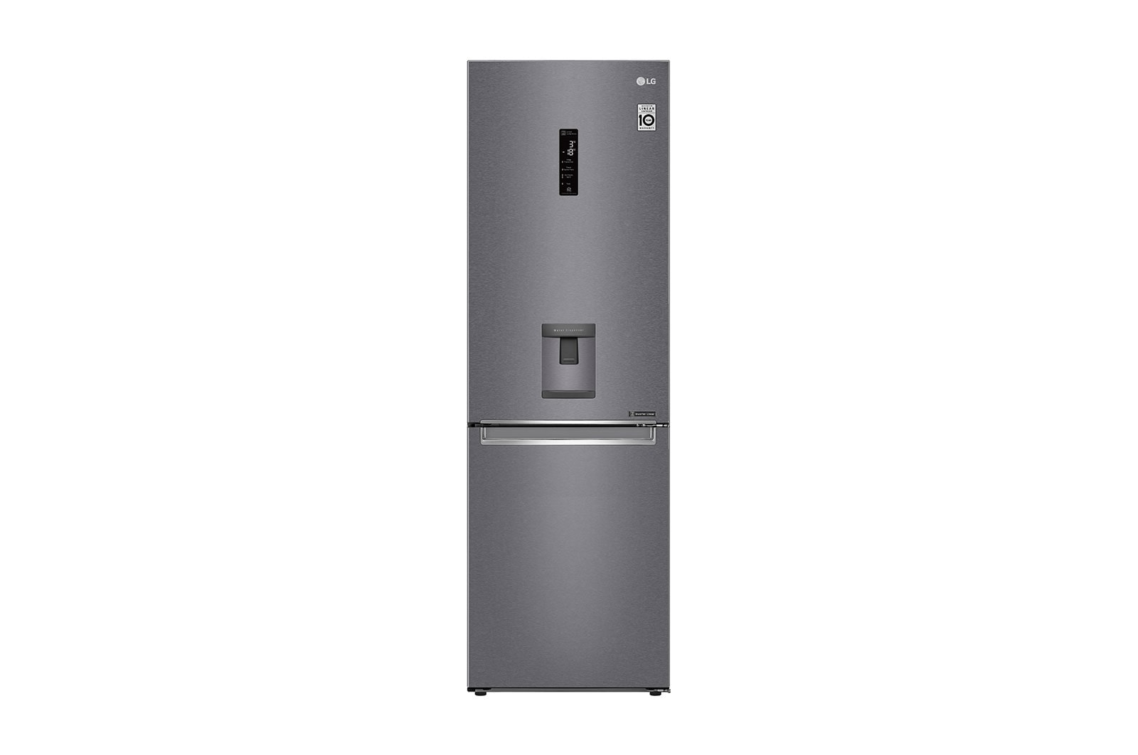 LG Refrigerador Bottom Freezer con motor Inverter Linear Compressor y capacidad total de 336 Lts, LB37SPGK