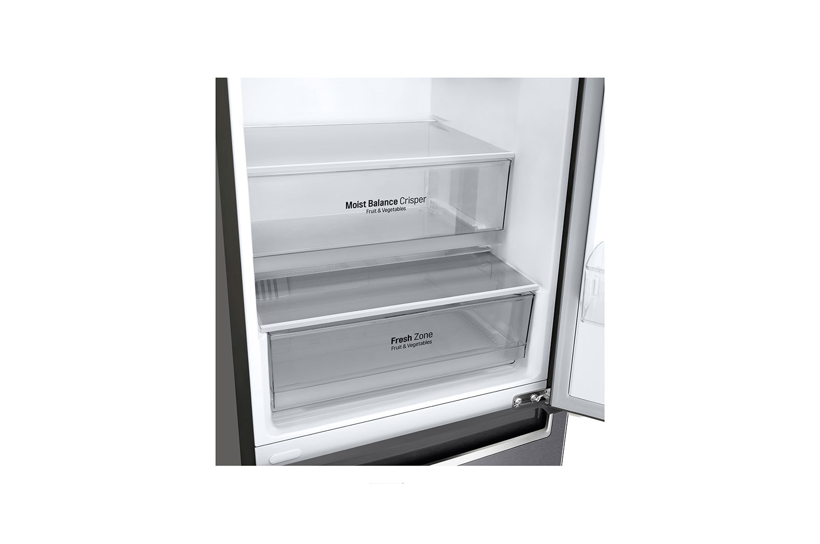 LG Refrigerador Bottom Freezer con motor Inverter Linear Compressor y capacidad total de 336 Lts, LB37SPGK