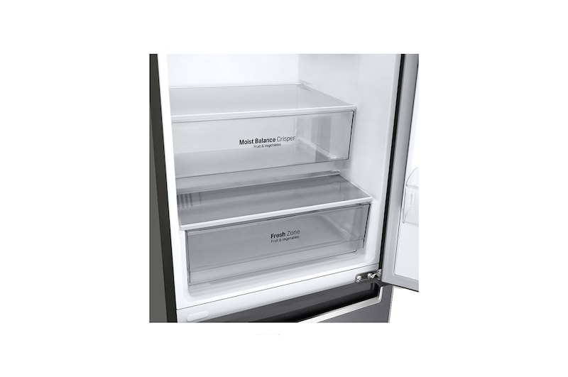 LG Refrigerador Bottom Freezer con motor Inverter Linear Compressor y capacidad total de 336 Lts, LB37SPGK