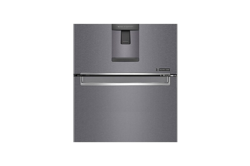 LG Refrigerador Bottom Freezer con motor Inverter Linear Compressor y capacidad total de 336 Lts, LB37SPGK