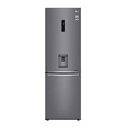 LG Refrigerador Bottom Freezer con motor Inverter Linear Compressor y capacidad total de 336 Lts, LB37SPGK