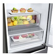 LG Refrigerador Bottom Freezer con motor Inverter Linear Compressor y capacidad total de 336 Lts, LB37SPGK