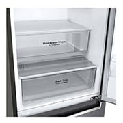 LG Refrigerador Bottom Freezer con motor Inverter Linear Compressor y capacidad total de 336 Lts, LB37SPGK